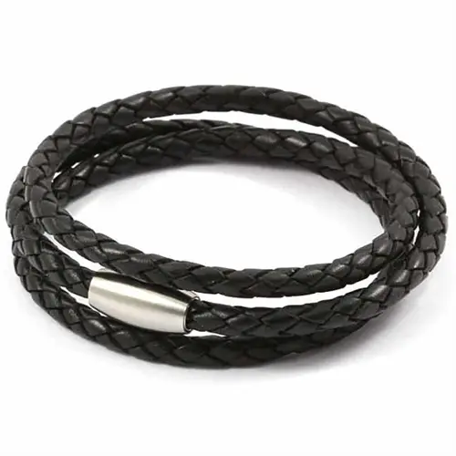 Læderarmbånd Trible Steel - Elegant design til din stil