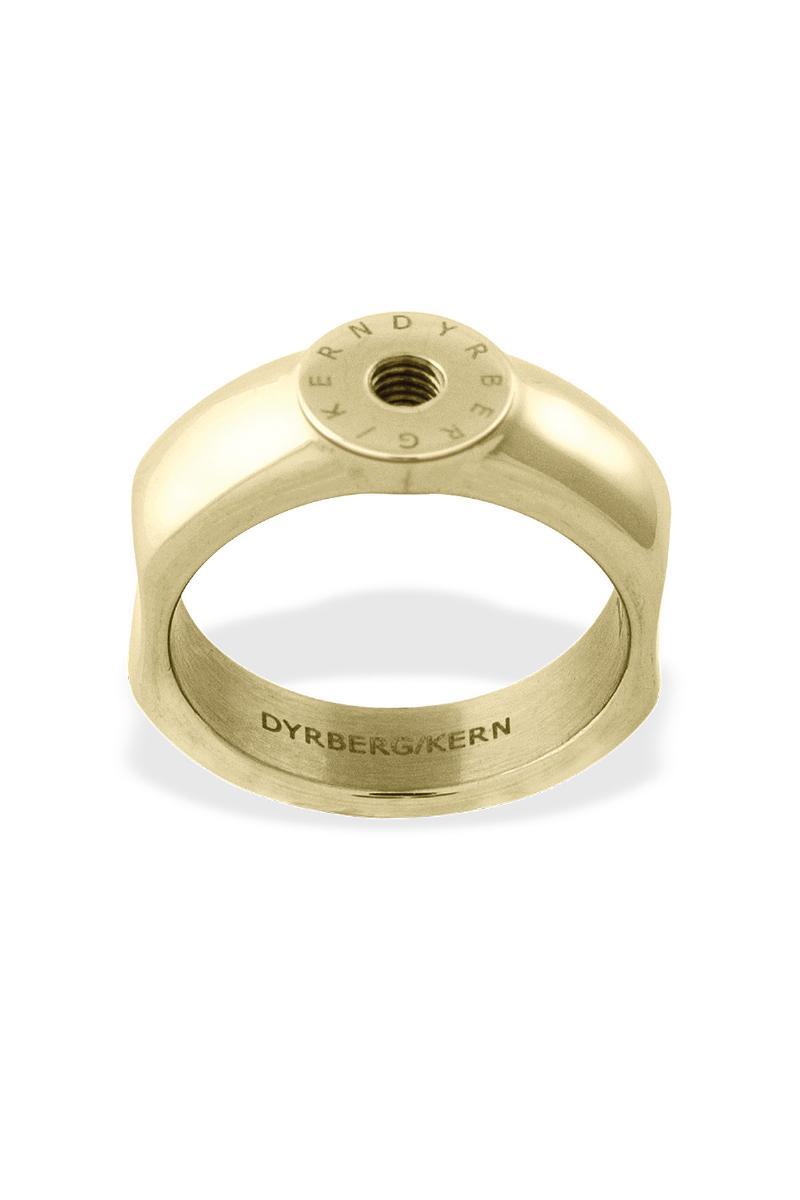 Dyrberg Kern Guld Ring - Komfortabel Chunky Design