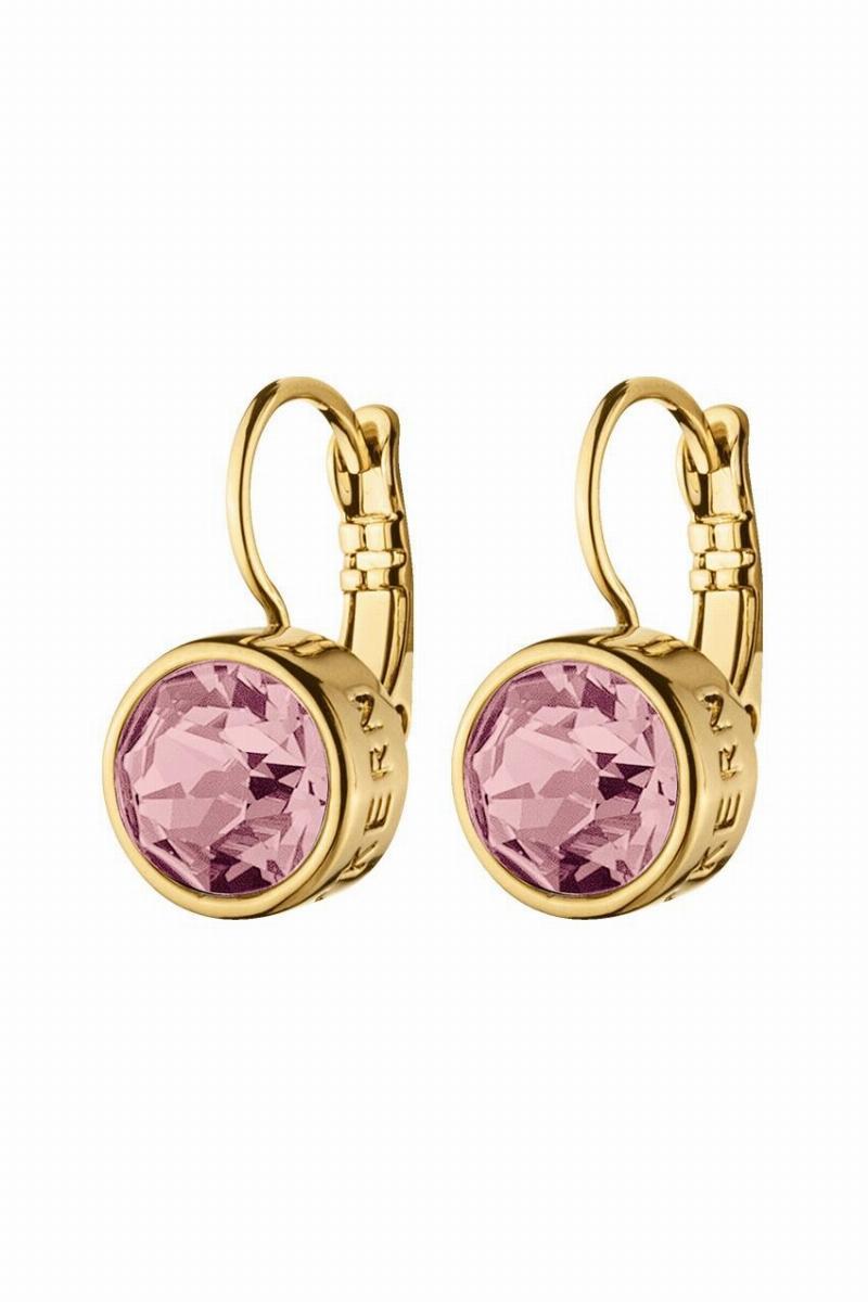 Dyrberg Kern Louise øreringe i guld med Swarovski krystal