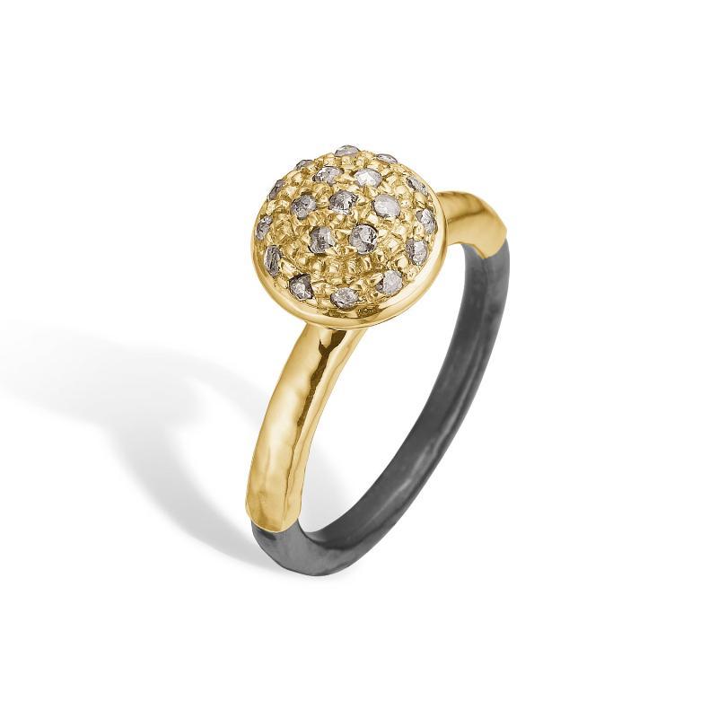 Victoria Rose Gold Pav? Ring - 52