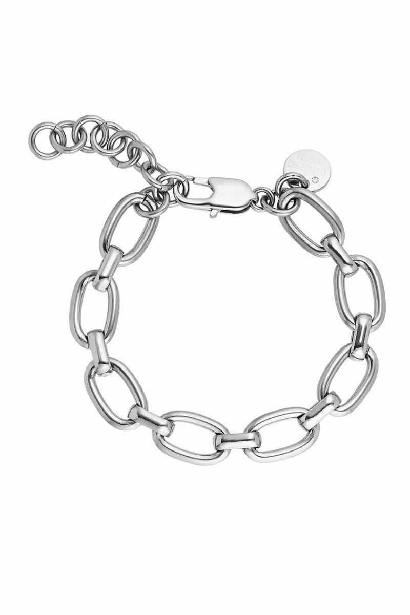Dyrberg/Kern Jamb Sølv Armbånd til Dame - Klassisk Stil