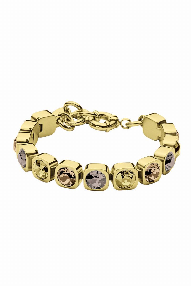 Dyrberg/Kern Conian Armbånd i Guld - Elegant Statement Smykke