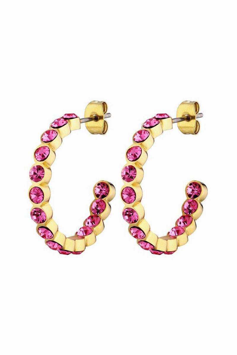 Dyrberg Kern Holly Ørering i Guld - Elegant Design