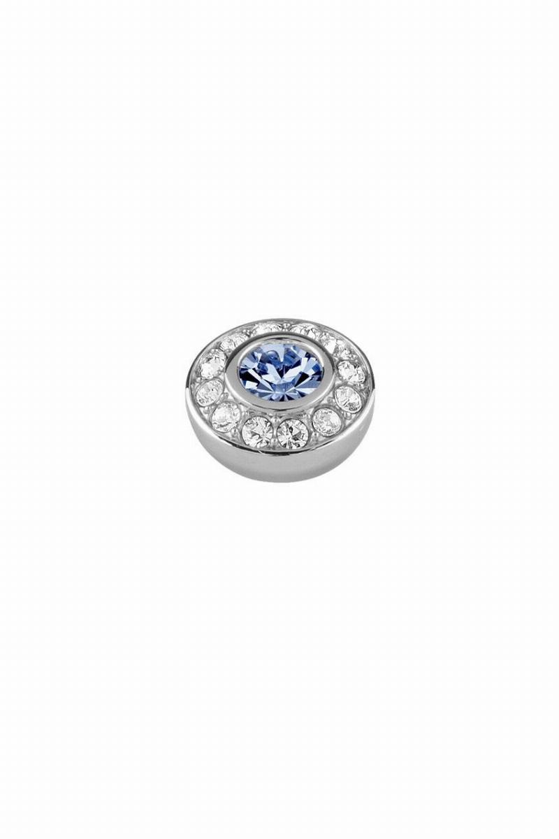 Dyrberg Kern Emotion Topping i Sølv med Krystaller