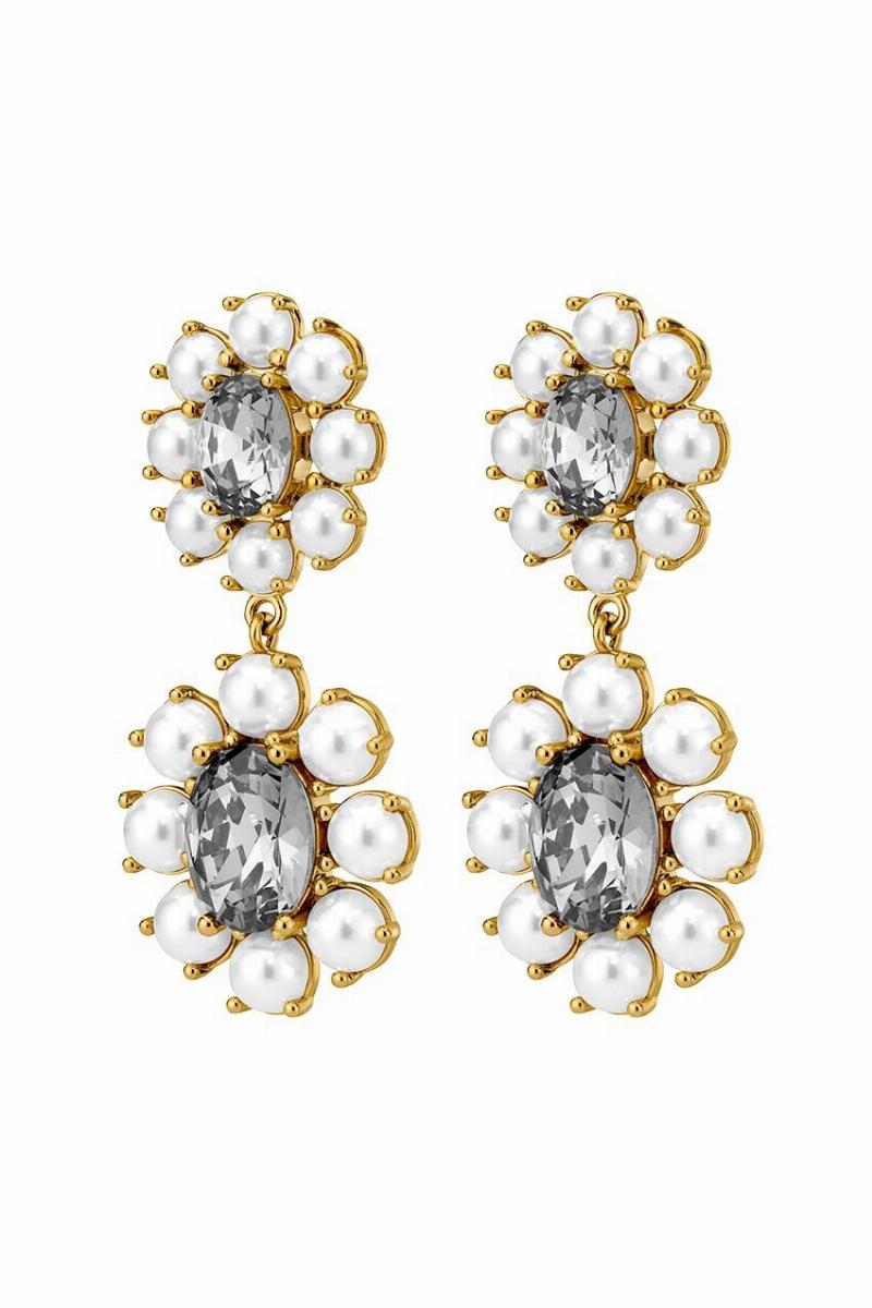 Dyrberg Kern Lina Ørering i Guld - Elegante Smykker