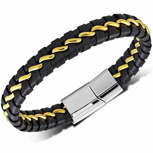 El Torre Læderarmbånd med Magnetlås - Stilig Design