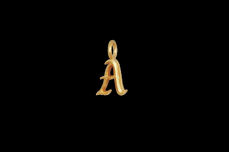 Ix A Ice Charm - Personligt Smykke i Guld til Gave
