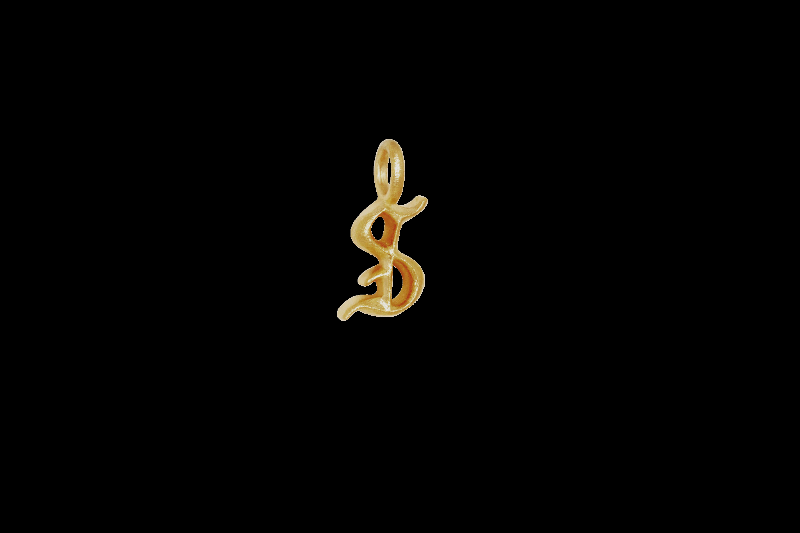 Ix S Ice Charm - Personligt Smykke i Guld til Gave