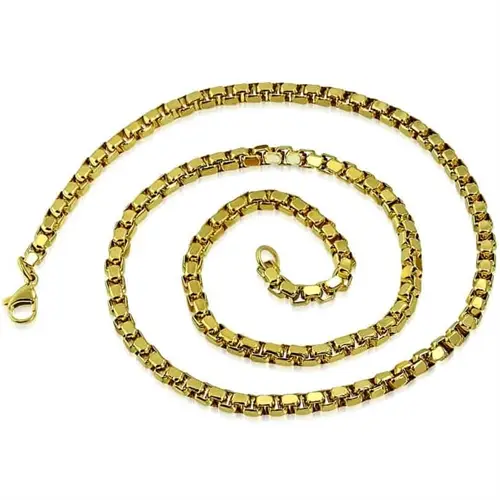 Xgold Forgyldt Herrelænke 60cm - Fantastisk Shine!