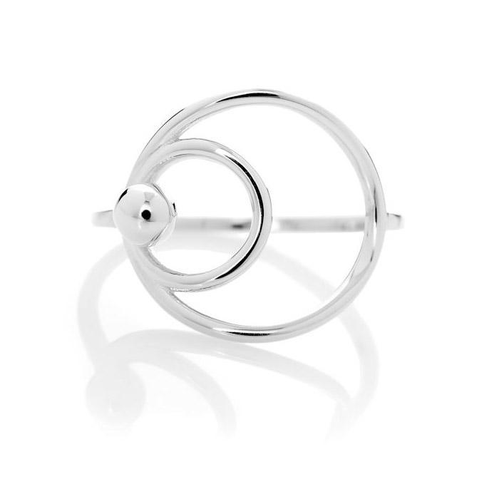 Circle Of Life Ring i Sølv fra ByGabay - Geometrisk Design