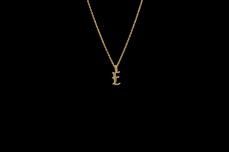 Ix E Letter Charm