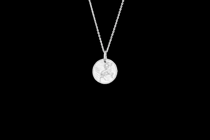 Ix Vædder Pendant Silver