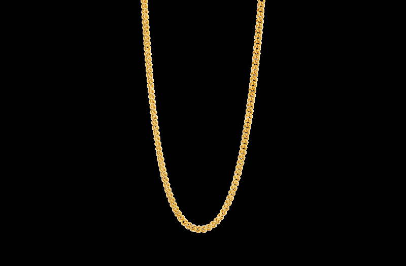 Ix Leo Chain Smykkeboks - Råt og Chunky Design i Guld