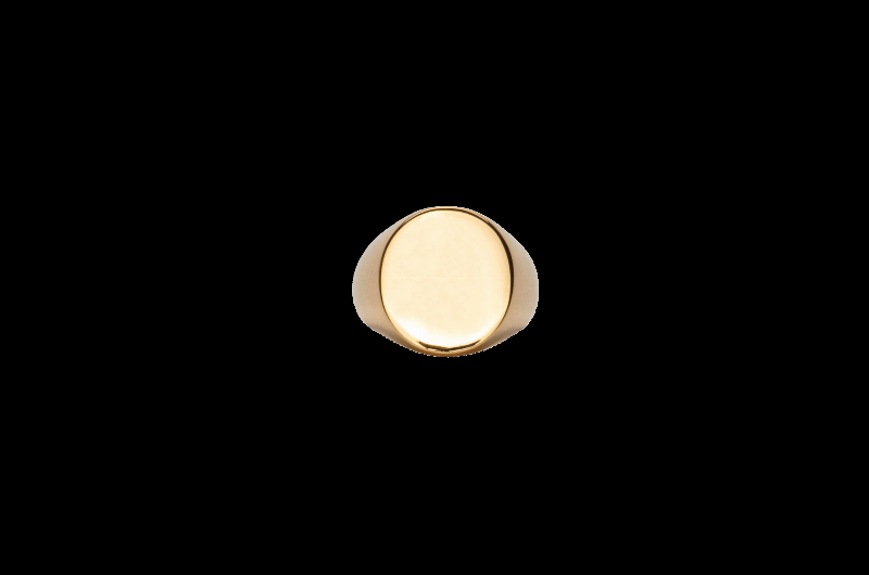 Ix Oval Signet Ring