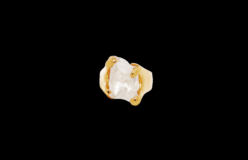 Ix Lolo Ring - Elegant statement-ring i genbrugt guld