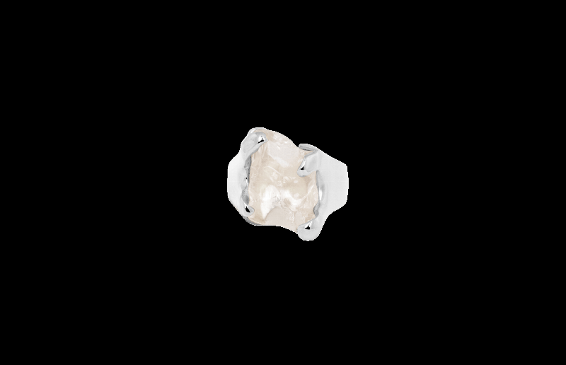 Ix Lolo Sølv Ring - Elegant Statement Smykke