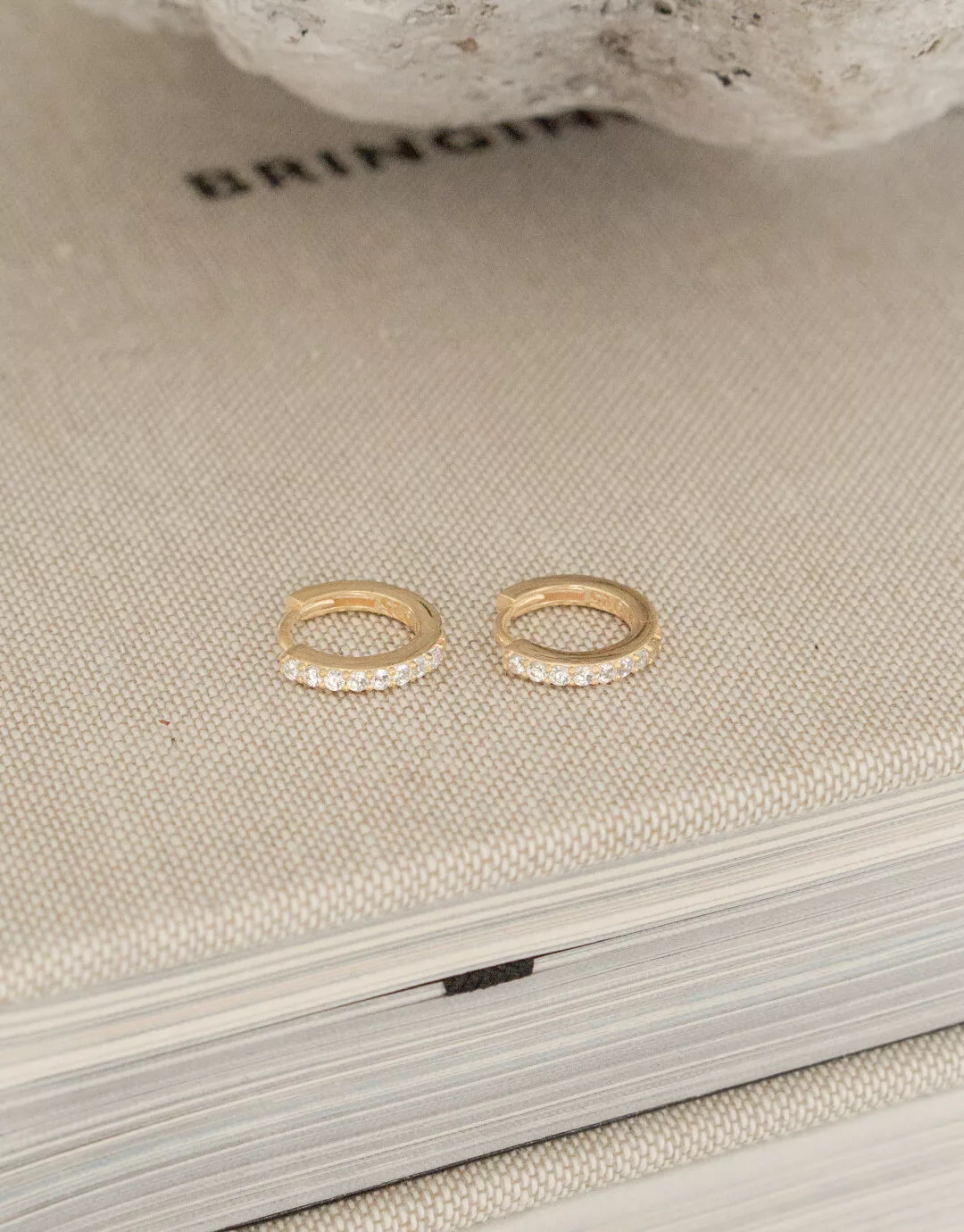 Dina 13 Mm Guld Hoops - Black Friday Tilbud!
