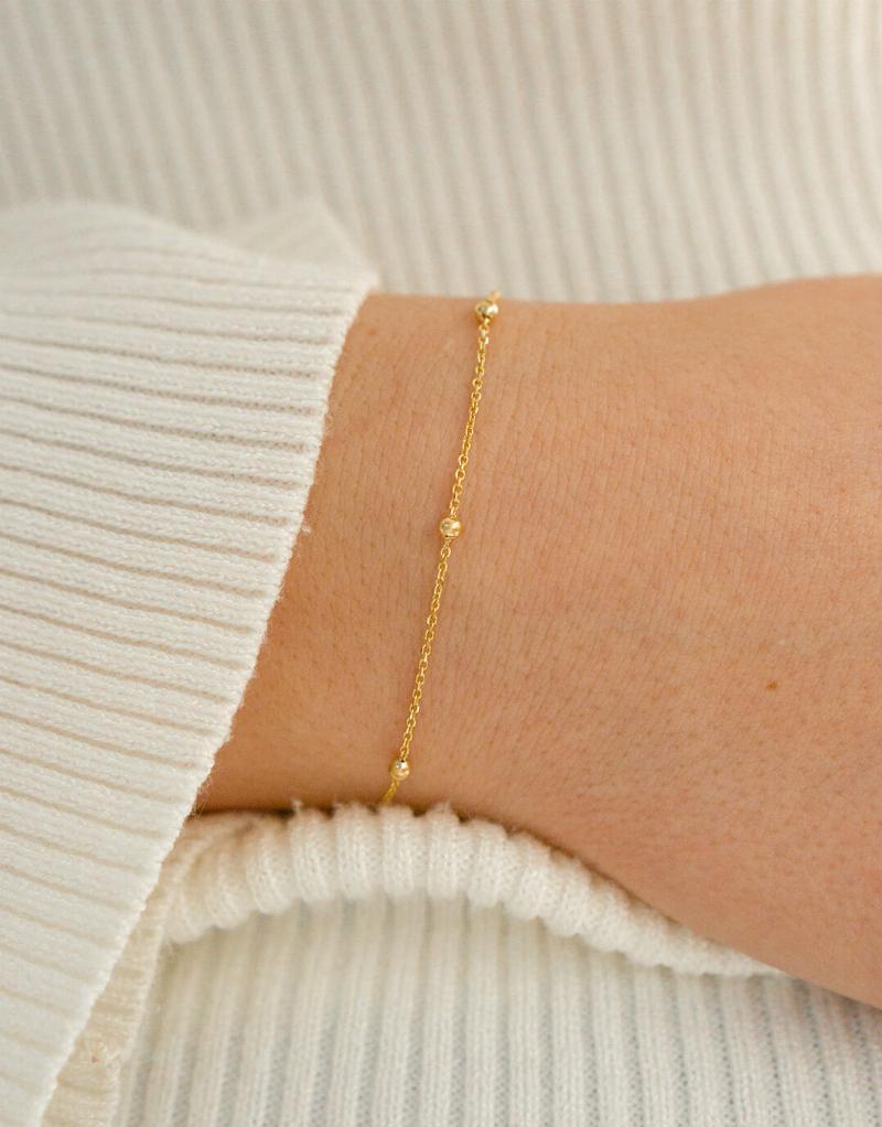 Mara Big - Guld Armbånd