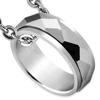 Tungsten Halssmykke med Kæde - Elegant Design og Shine