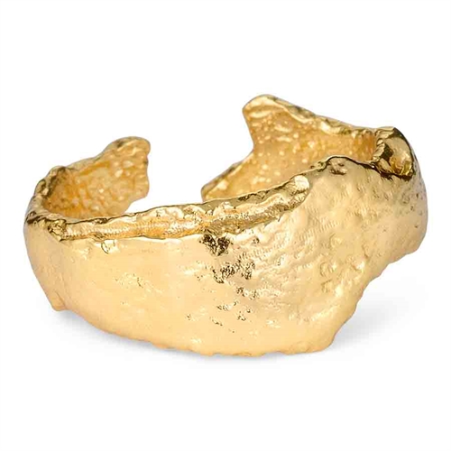 Hypnos Ring i 18K Guld - Justerbar Smykke til Stilfulde Outfits