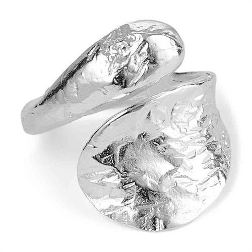 Athena Ring i Sølv - Justerbar Fingerring til Kvinder