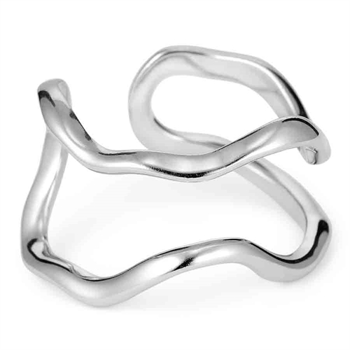 Dionysus Ring i Sølv - Justerbar Smykke til Stilfulde Looks