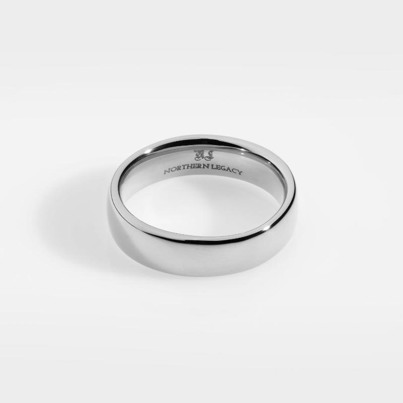 Siempre Band - Sølvtonet Ring til Mænd - Tidløs Elegance