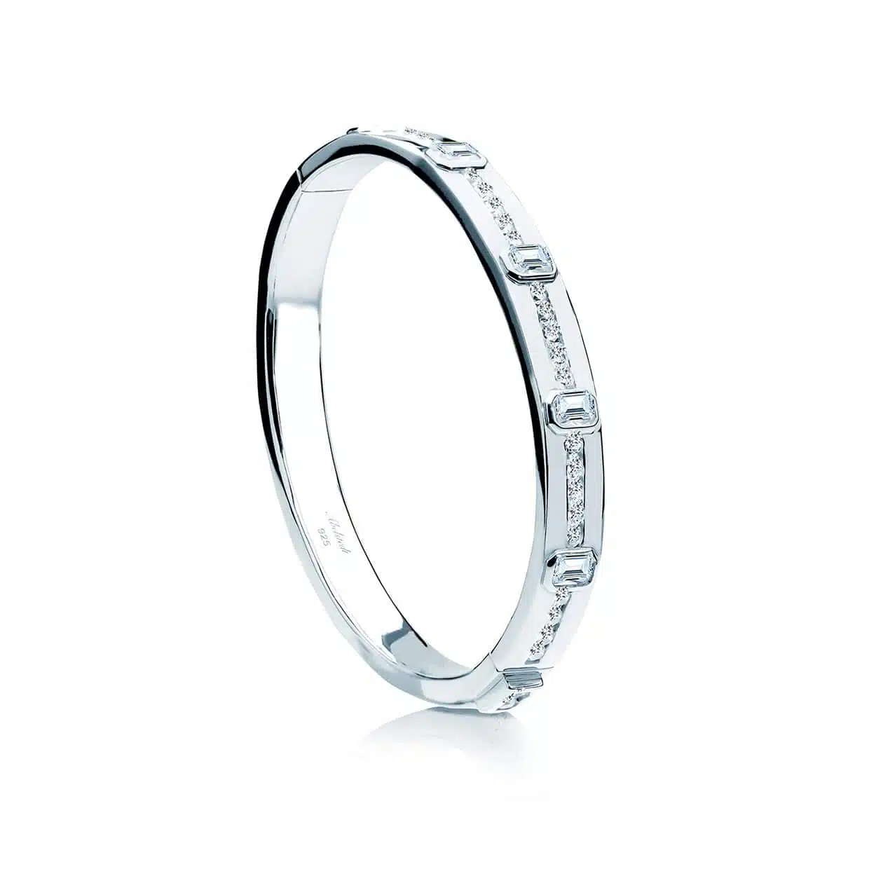 Sølv Bangle Armbånd fra Abelstedt - Elegant Gave til Hende