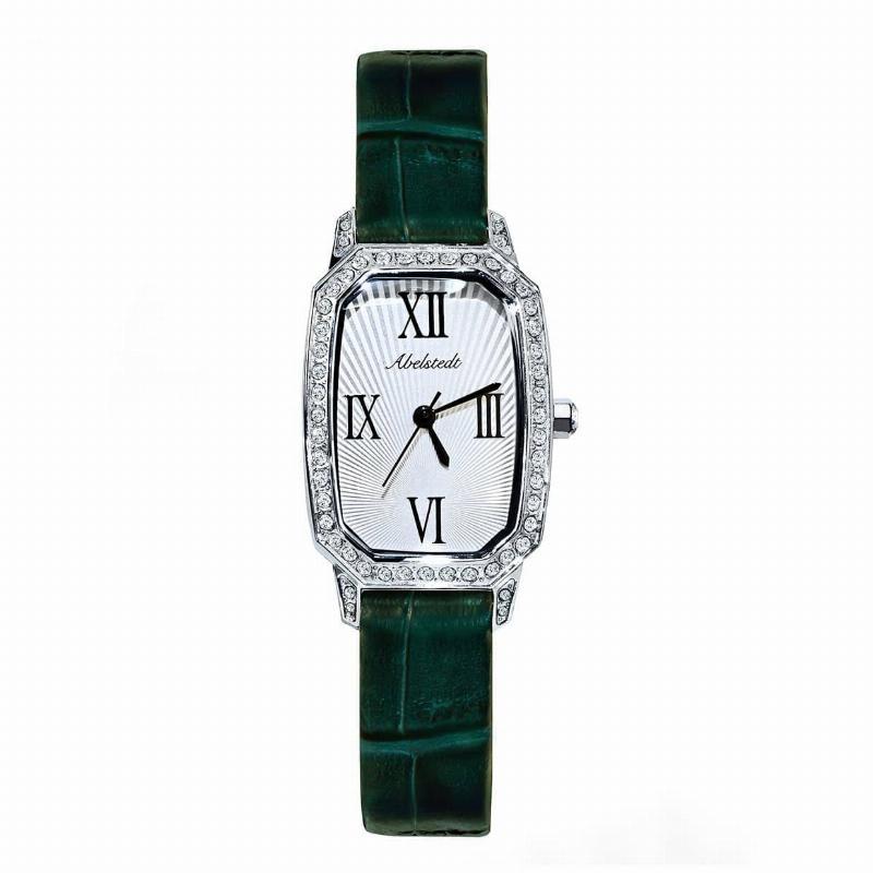 Abelstedt Emerald Ur i Grøn Med Rustfrit Stål - Gaveidéer
