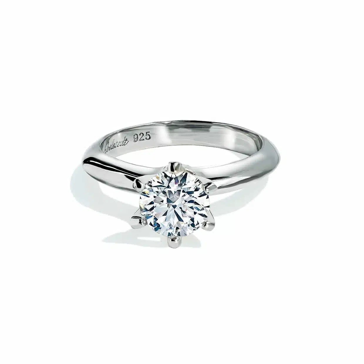 Oxford 6 Fatninger Solitaire Ring - Perfekt Gave til Hende
