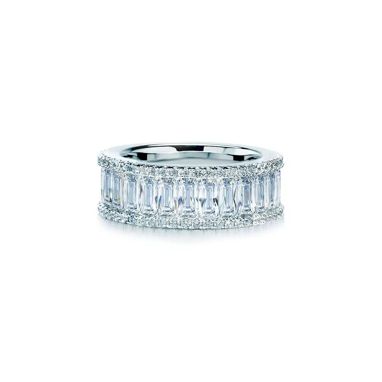 Oxford Emerald Evighedsring i Sterlingsølv - Gaveidéer