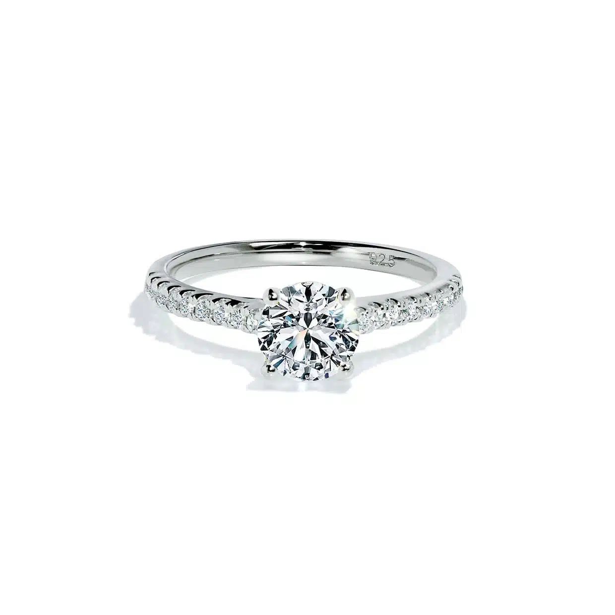 Oxford Solitaire Ring med Sten - Perfekt Gaveidé!