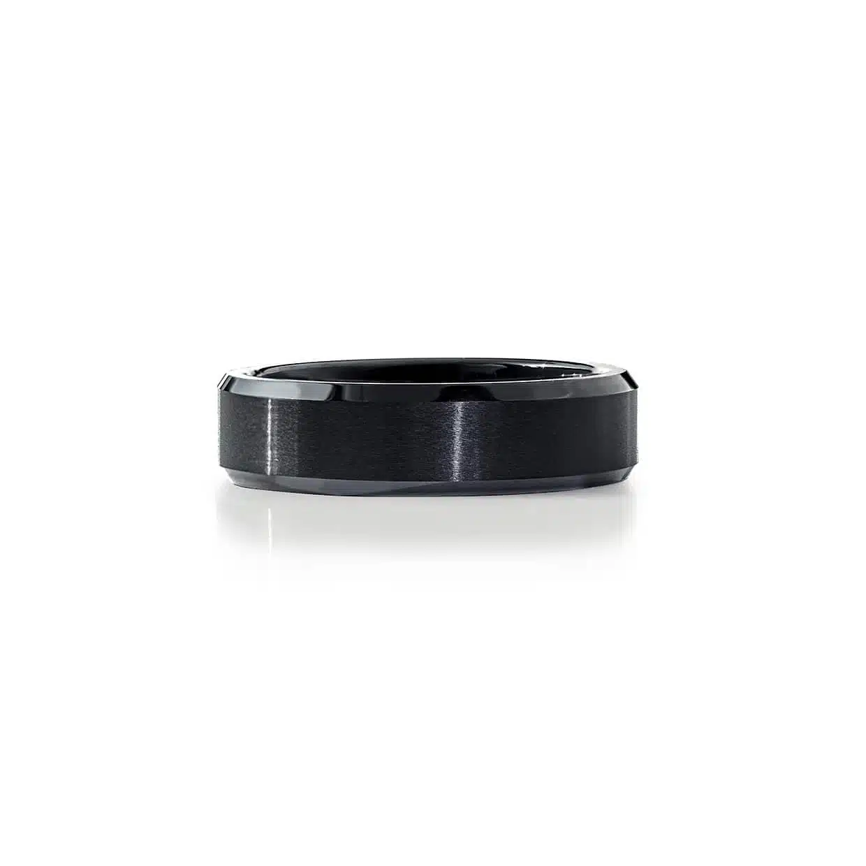 Tungsten Ring i Sort - Elegant Gave til Ham/Hende