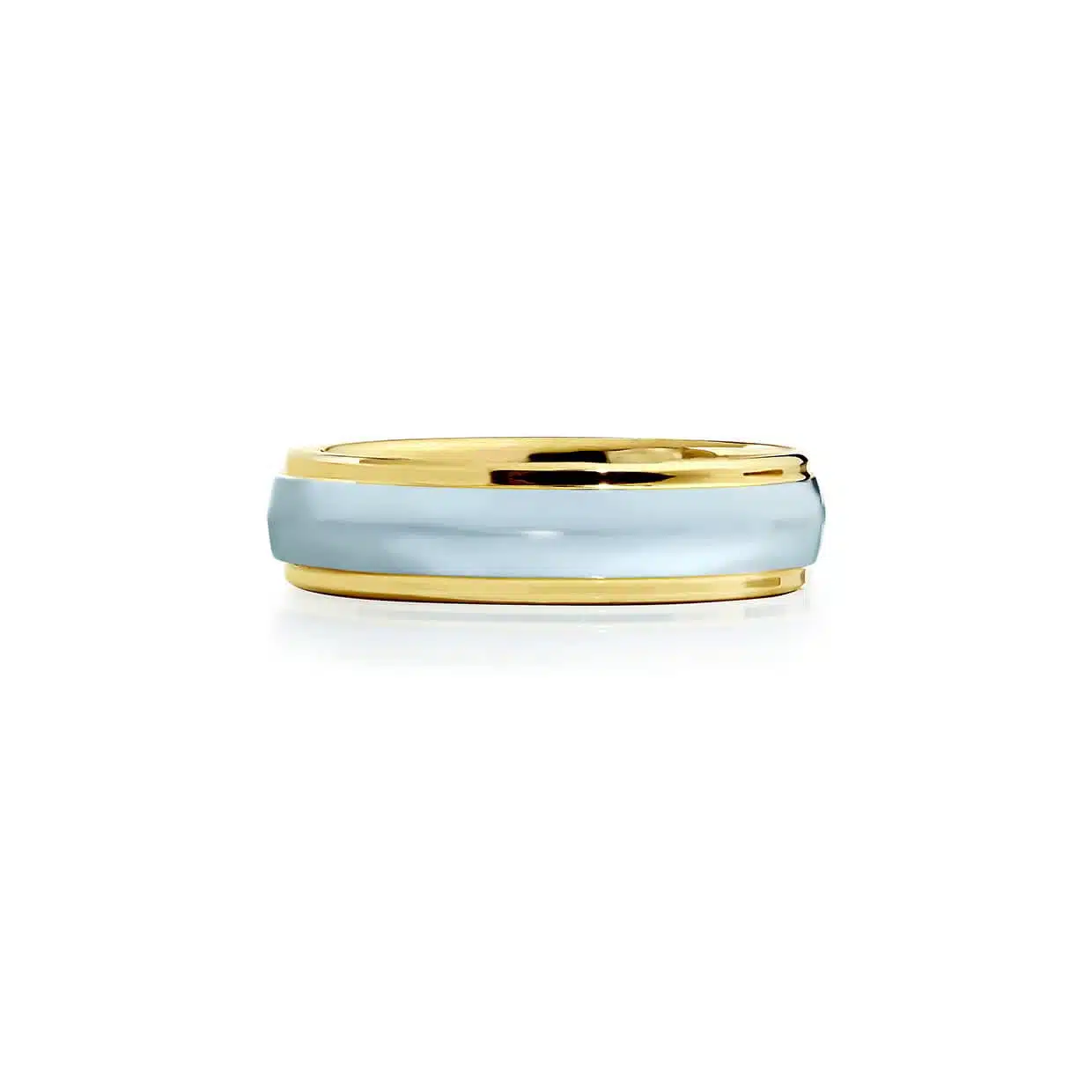 Tungsten Ring Guld  Grå