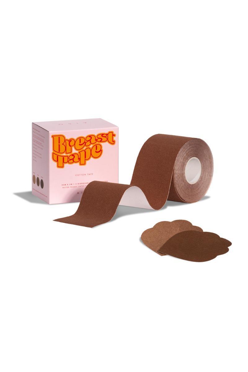 Aiso Brysttape Cholo 5cm x 5m med 3 Nipplecovers - Udsalg!