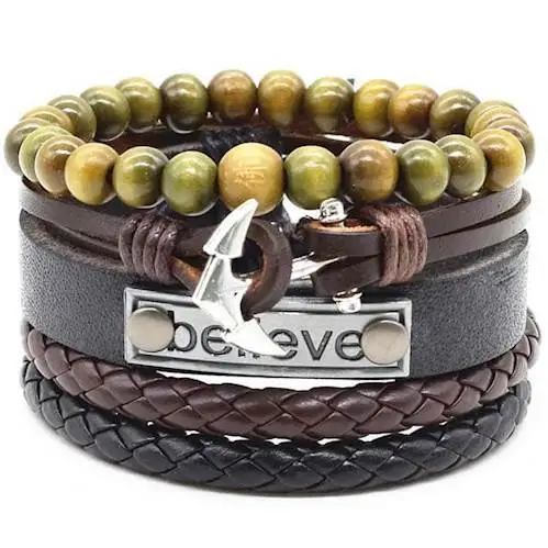 Tro Armbåndsæt - 4 Stk i Jewel Box Design