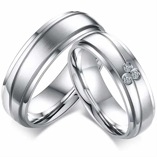 Naze Forlovelsesring I ædelstål