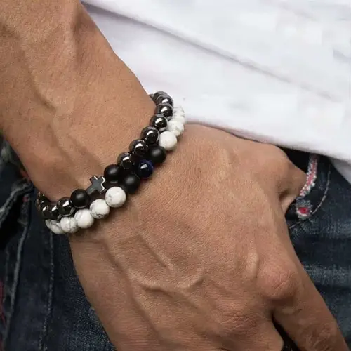 Cross Style Armbåndsæt 2 Stk