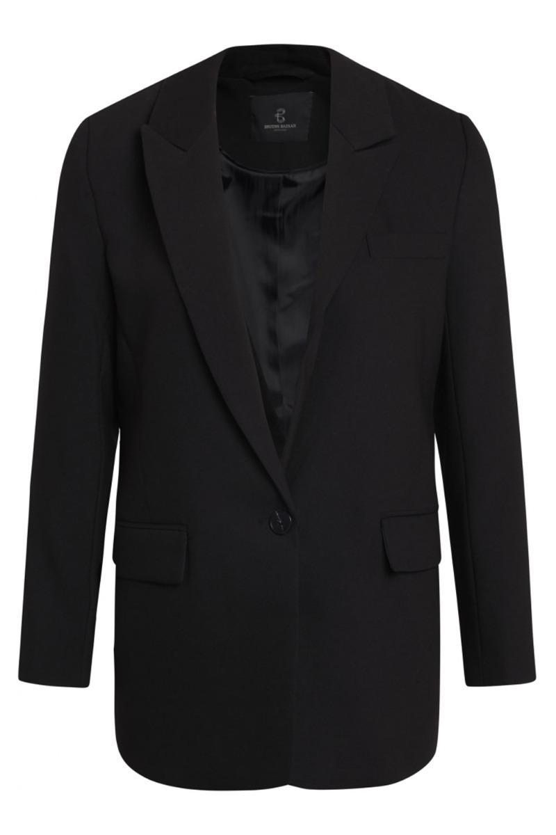 Bruuns Bazaar - Klassisk Sort Blazer - Udsalg!