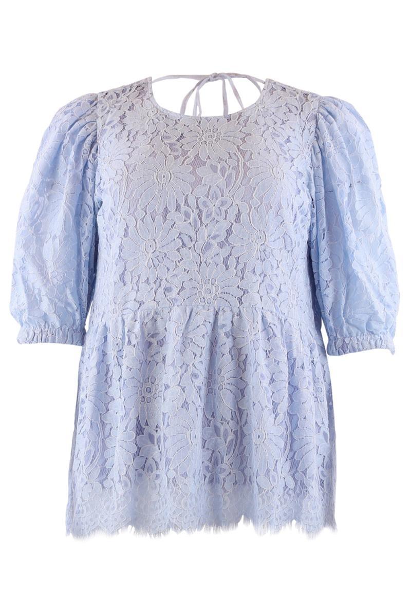 Continue - Bluse - Dealace - Lys Blå Tilbud!