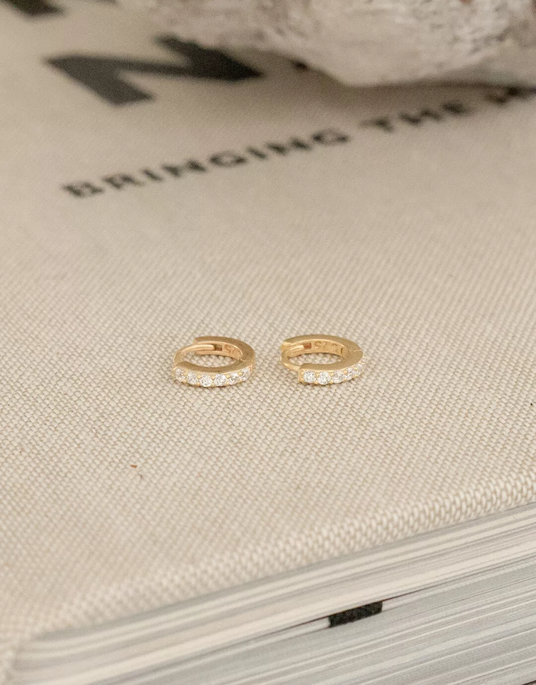 Dina 10 Mm - Guld Hoops