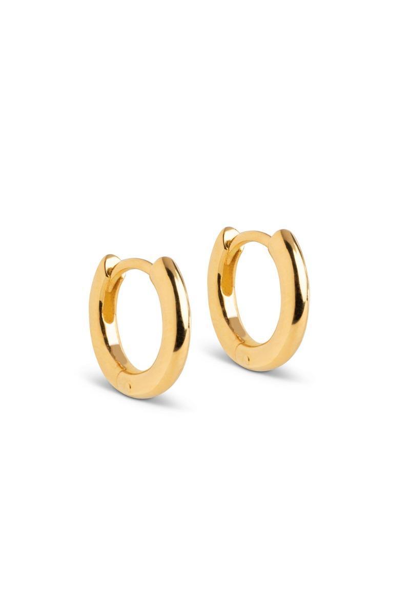 Chunky Guld Hoops øreringe fra Enamel - Elegant Stil
