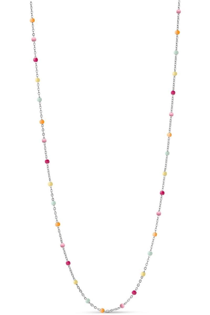 Enamel - Halskæde - Lola Necklace - Rainbowsilver