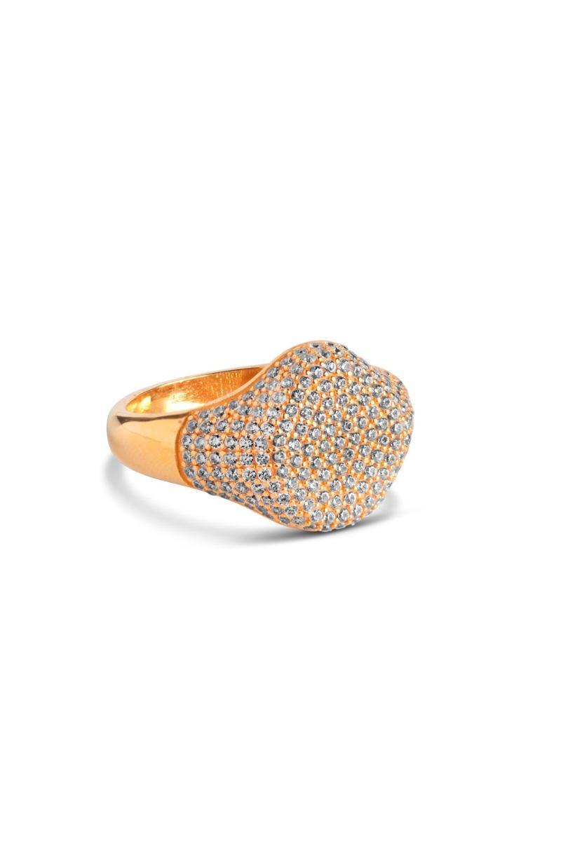 Enamel Ring - Sparkling Luna - Udsalg på Elegante Smykker