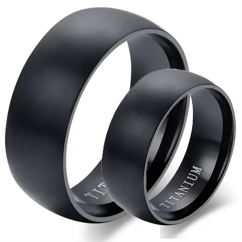 Mat Titanium Forlovelsesring - Elegance til jeres kærlighed