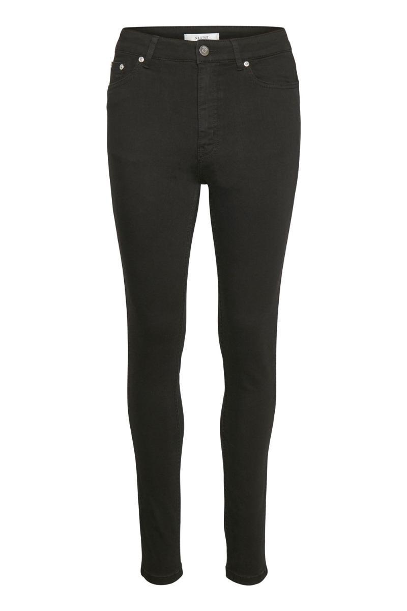 Gestuz - Jeans - Emily Hw Skinny Jeans - Blackblack