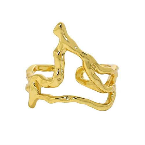 Alekto Design Ring i Sterling Sølv - Justerbar Smykke