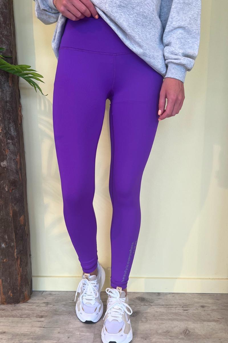 H2O Lykken Leggings - Eksklusive Lilla Tights til Kvinder