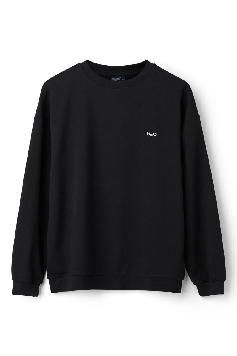 H2O Sweatshirt til kvinder - Sort med broderet logo