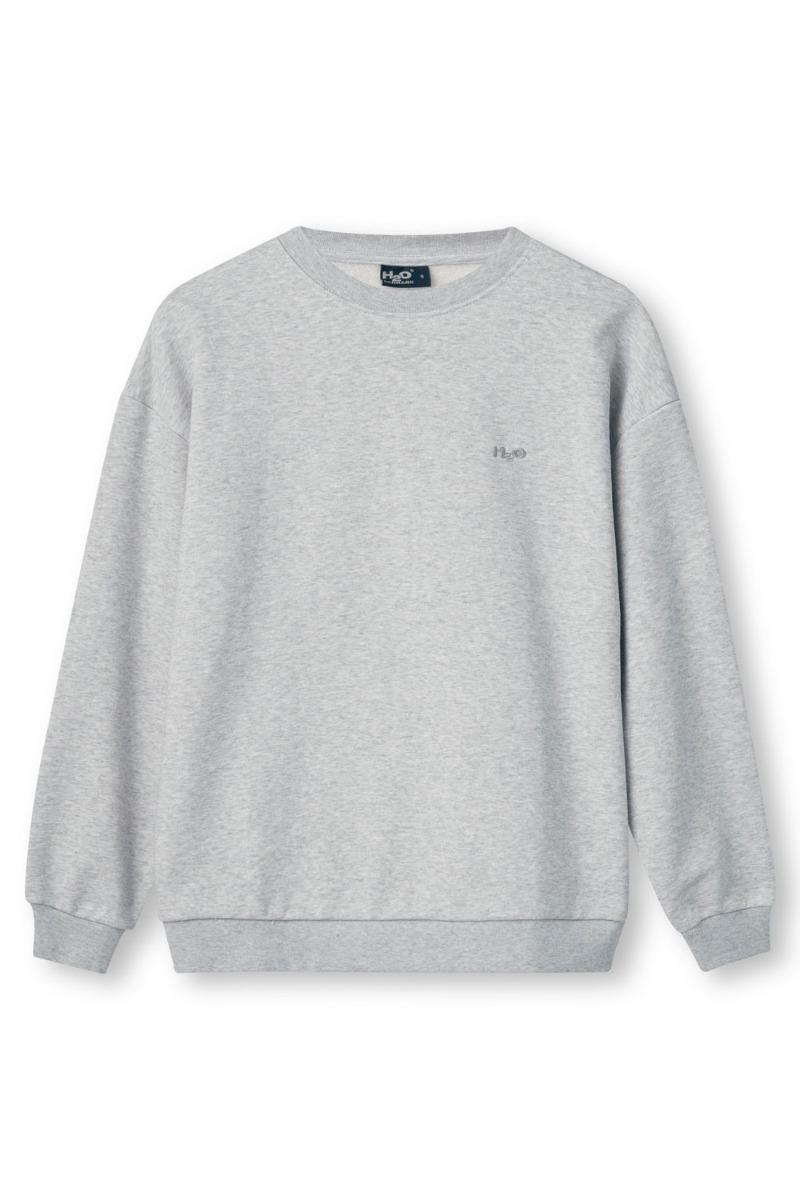 H2O Sweatshirt til kvinder - Lys grå melange tilbud!